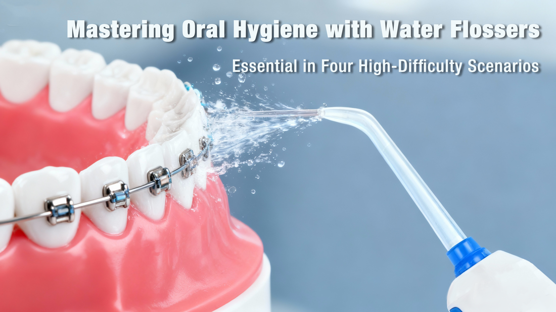 The Essential Role of Water Flossers: Precision Oral Hygiene in Four High-Risk Scenarios