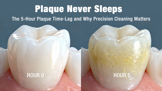 The Plaque Time-Lag Trap: Why Oral Health Deteriorates Within 24 Hours—and How High-Efficiency Toothbrushes Stop It