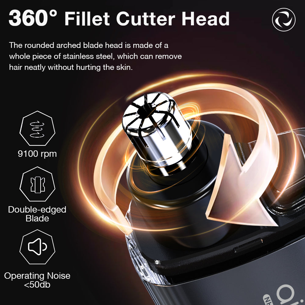 NH10 Intelligent Anti-hair Pinching Nose Hair Trimmer