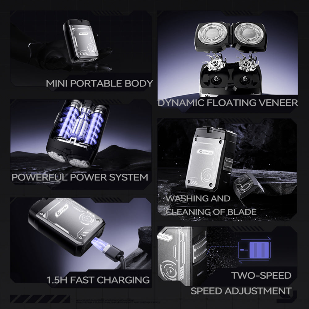 ES01 Cyber Mechav Fashionable Electric Razor
