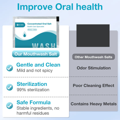 Airuidu U10CM45 Concentrated Mouthwash Salt 10 packets/box