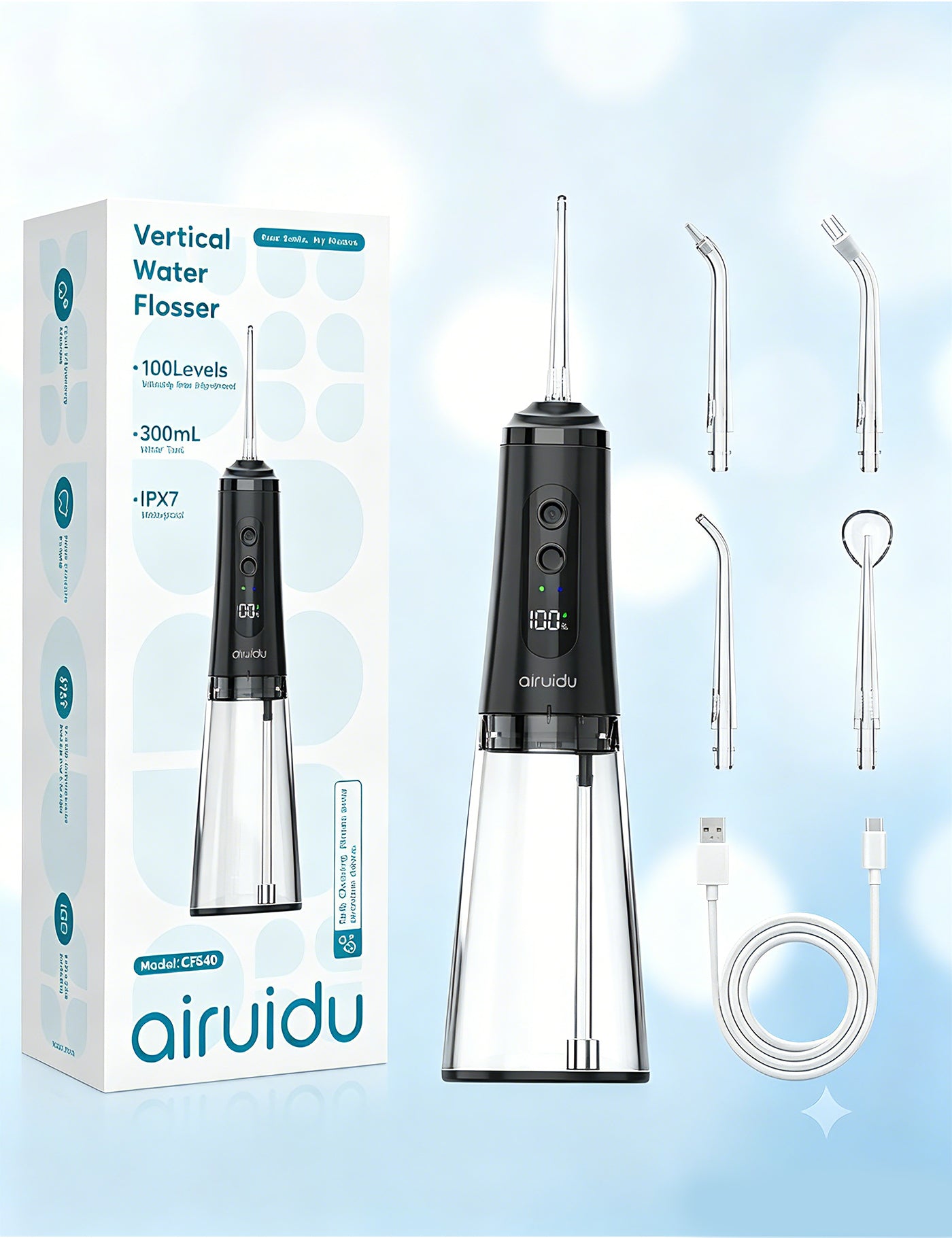 Airuidu CF540 - Vertical Water Flosser