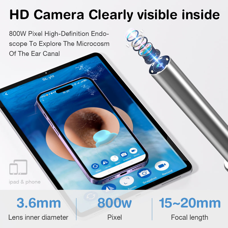 P8 Smart Visual Ear Picker