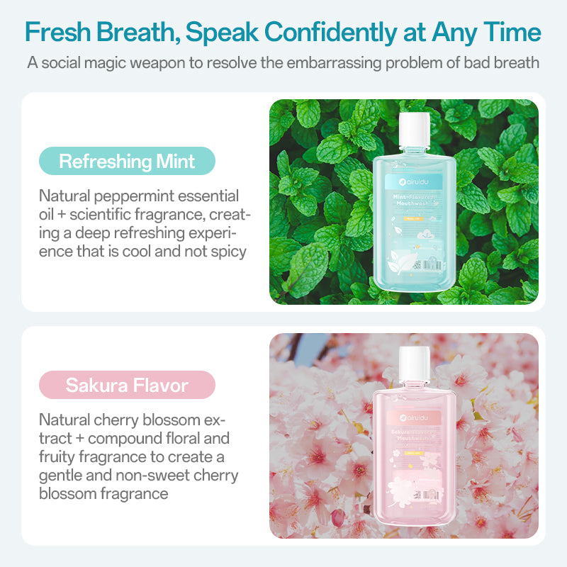 FO11 Mint/Sakura Flavor Mouthwash