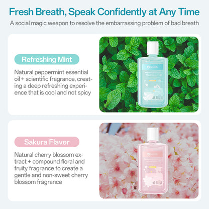 FO11 Mint/Sakura Flavor Mouthwash