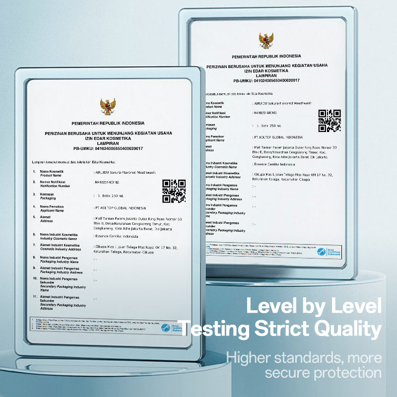 FO11 Mint/Sakura Flavor Mouthwash